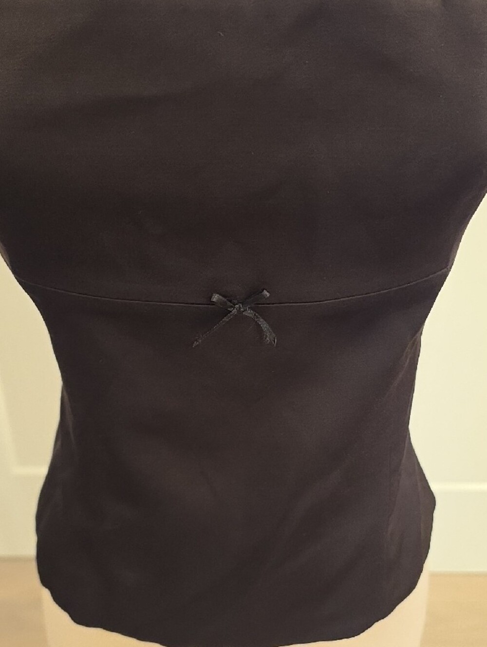Zara women’s Black Lace-Trim adjustable Strap Cami size XL great condition - Picture 3 of 9